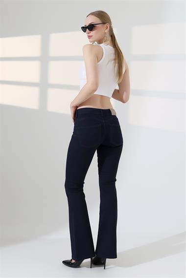 Push Up İspanyol Kot Pantolon 7108