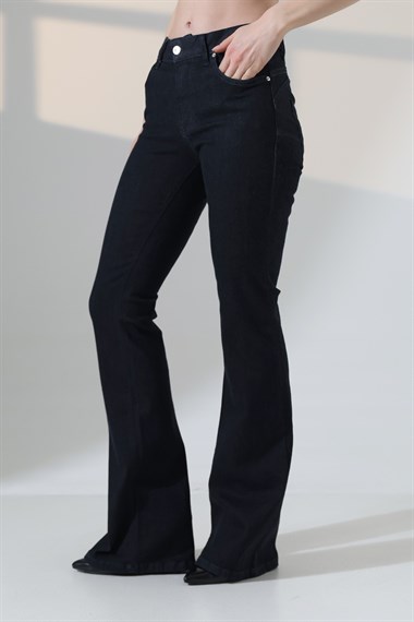 Push Up İspanyol Kot Pantolon 7108