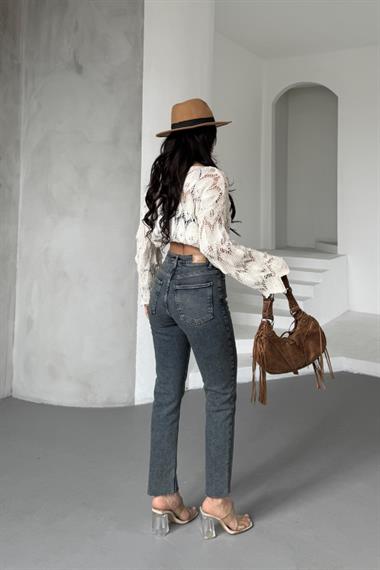 Silmeli Kot Pantolon