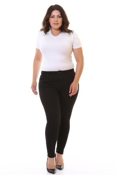 Yüksek Bel Bilek Boy Skinny Kot Pantolon