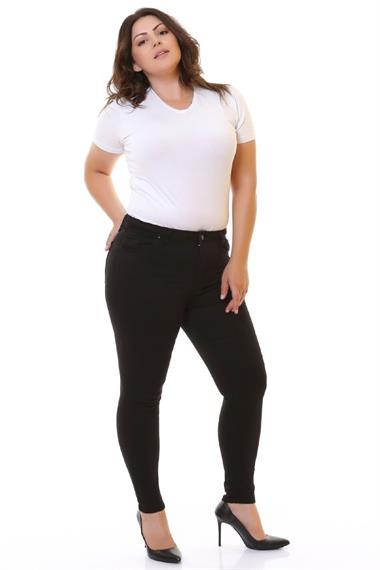 Yüksek Bel Bilek Boy Skinny Kot Pantolon