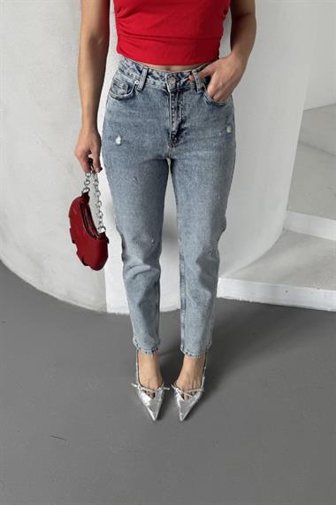 Tık Likra Kot Pantolon