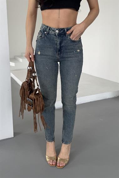 Tık Likra Kot Pantolon