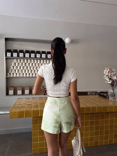 Baskılı Şort Etek