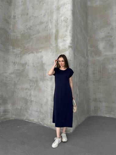 Oys. Vatkalı Modal Elbise