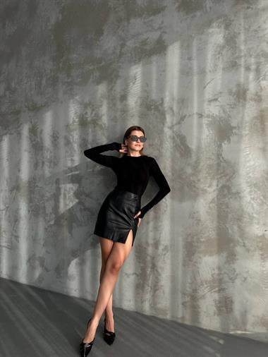 Parmak Geçmeli OYS Modal Bluz