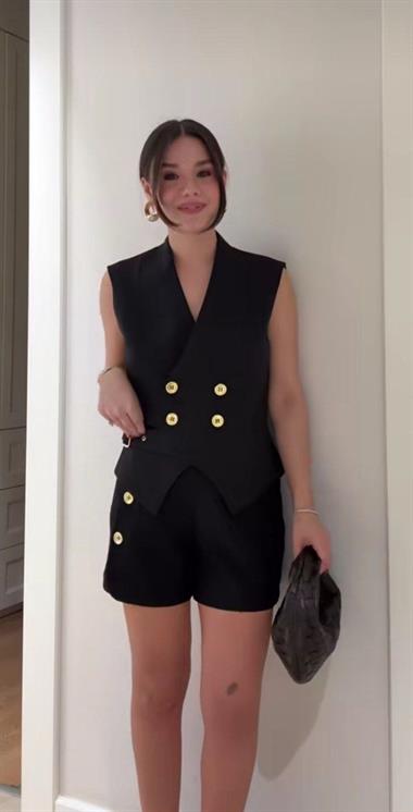 Premium Yelek Şort Takım