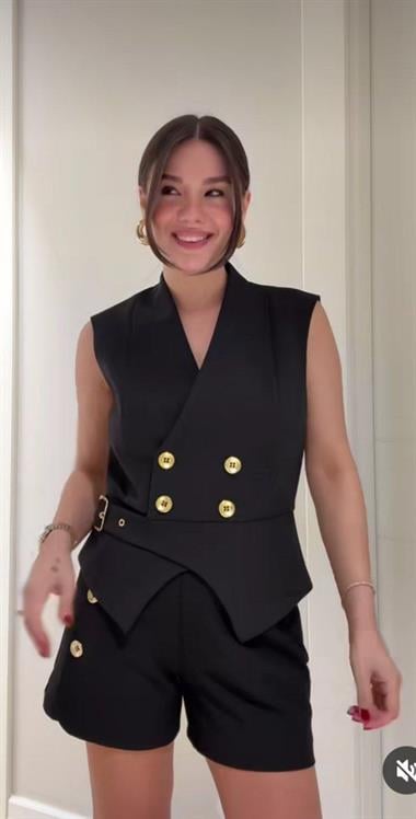 Premium Yelek Şort Takım