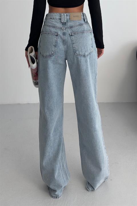 Bol Paça Baggy Relax Kot Pantolon