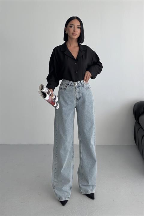 Bol Paça Relax Kot Pantolon