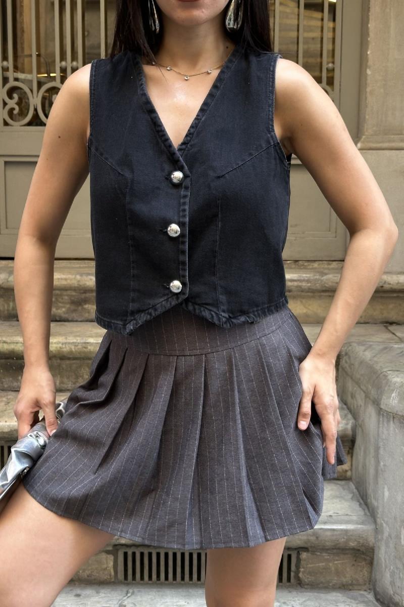 Düğmeli Yelek 6070