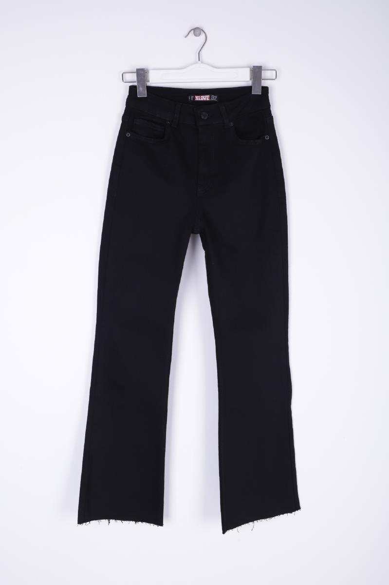 İspanyol Mom Fit Kot Pantolon 1706