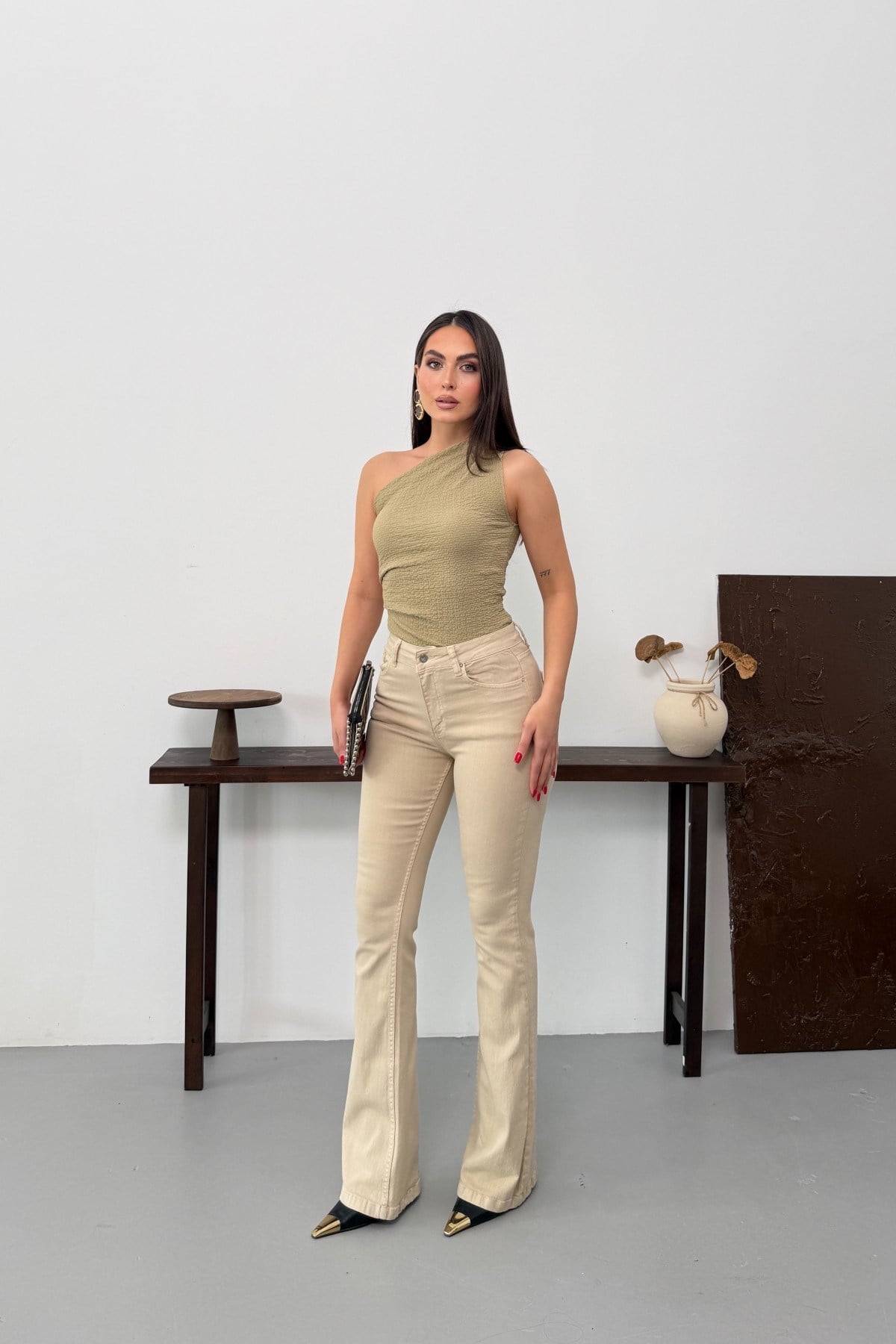 İspanyol Skinny Kot Pantolon 867