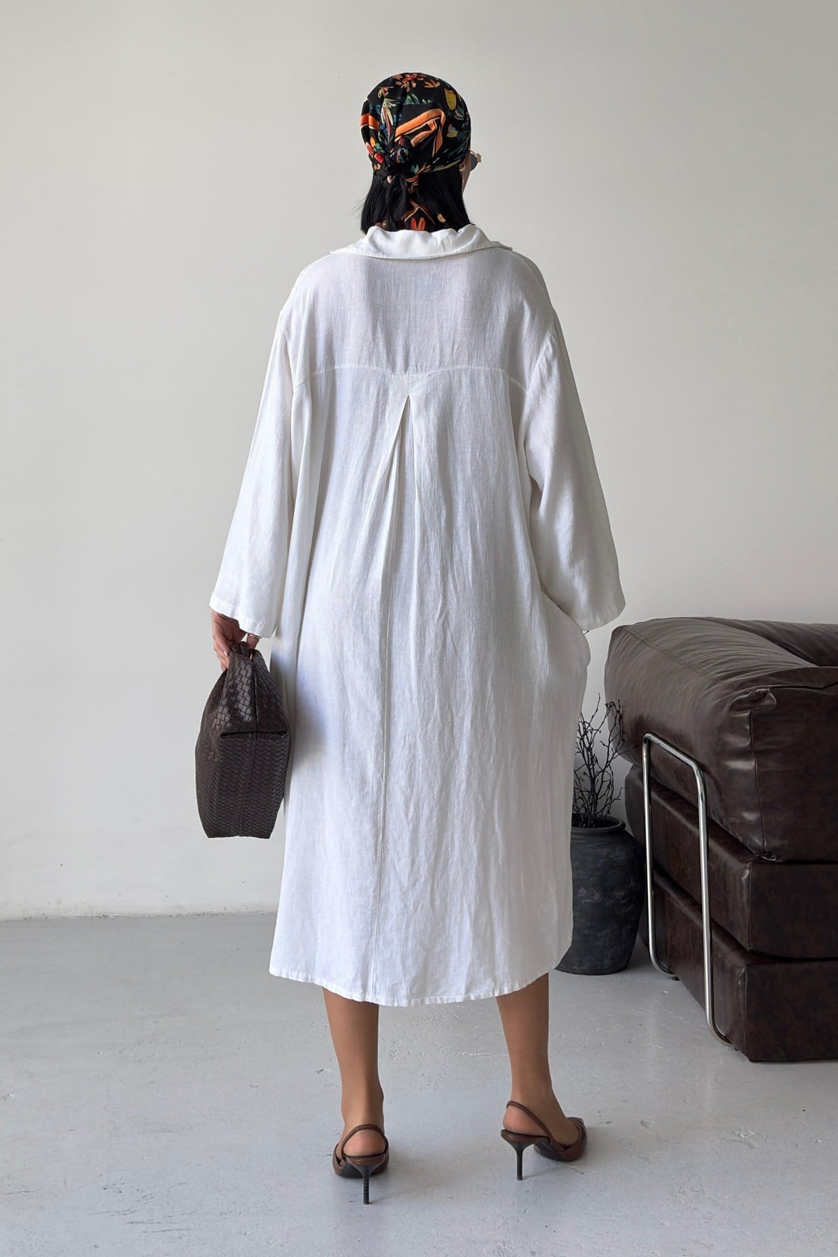 Kemerli Oversize Elbise