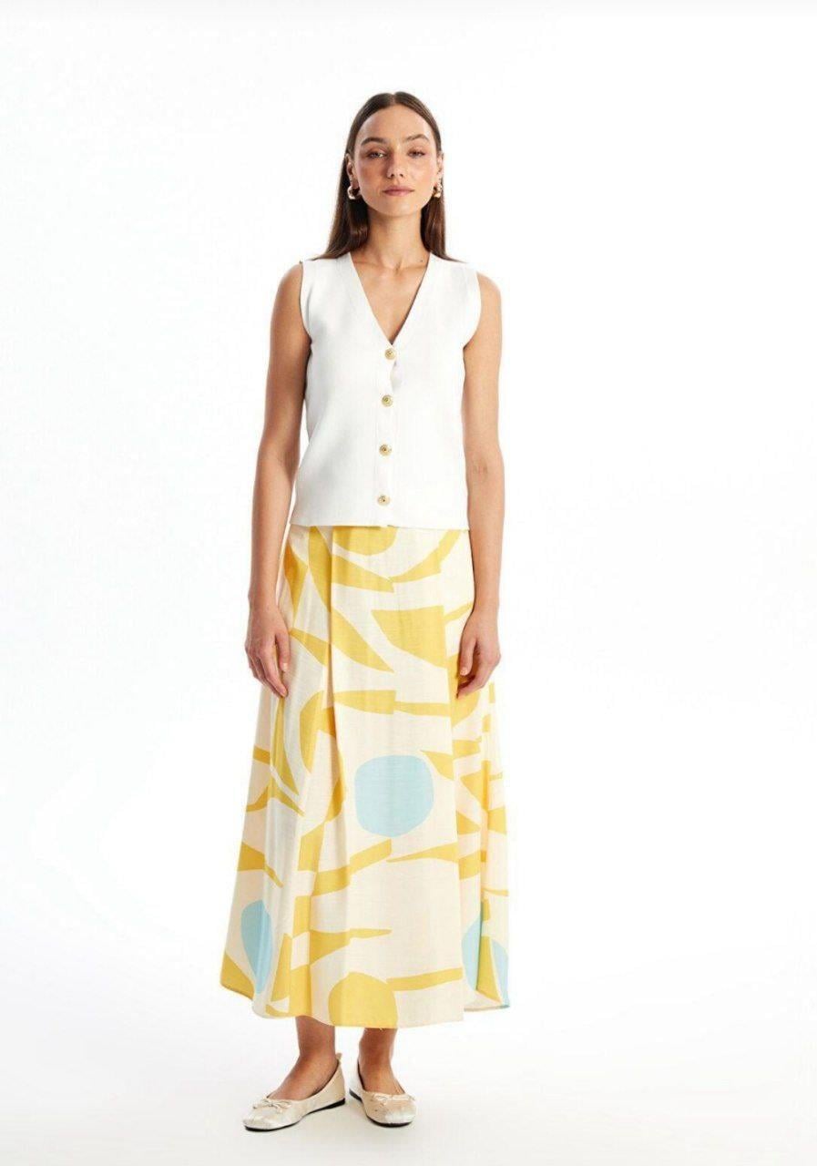 Orjinal Marka Desenli Etek