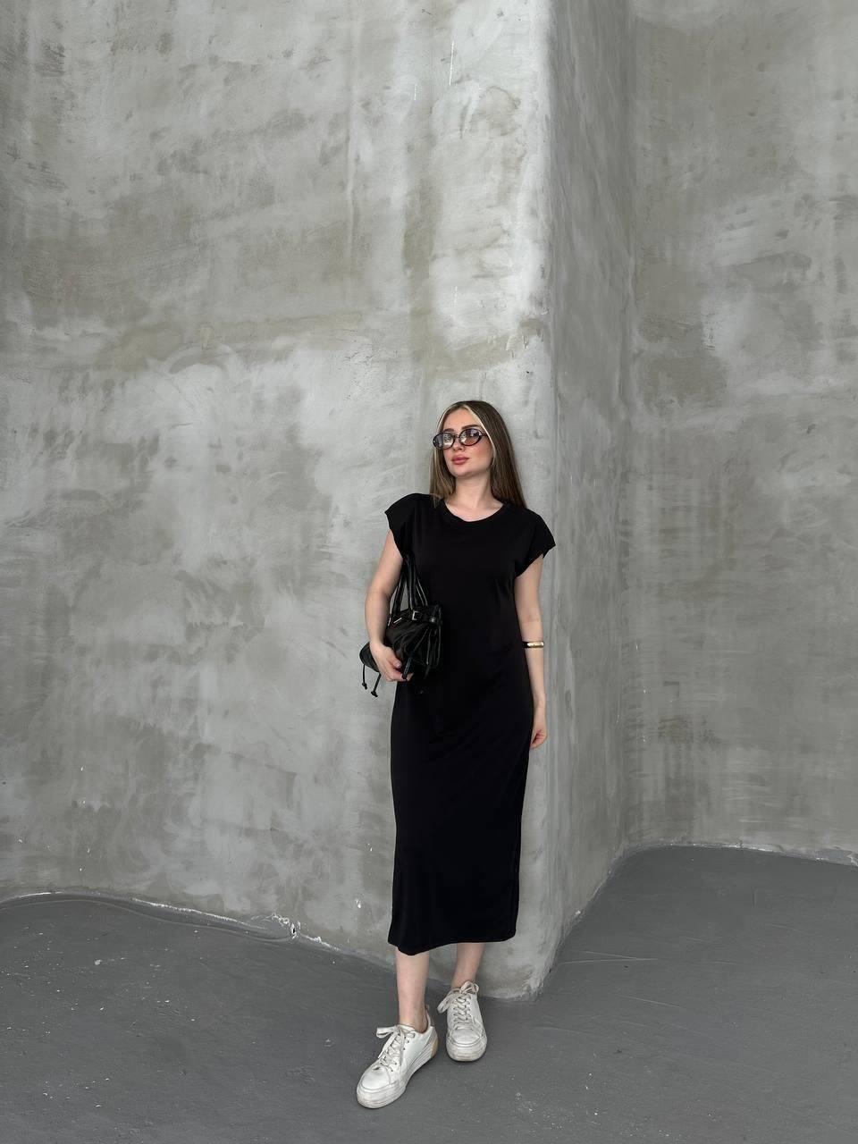 Oys. Vatkalı Modal Elbise