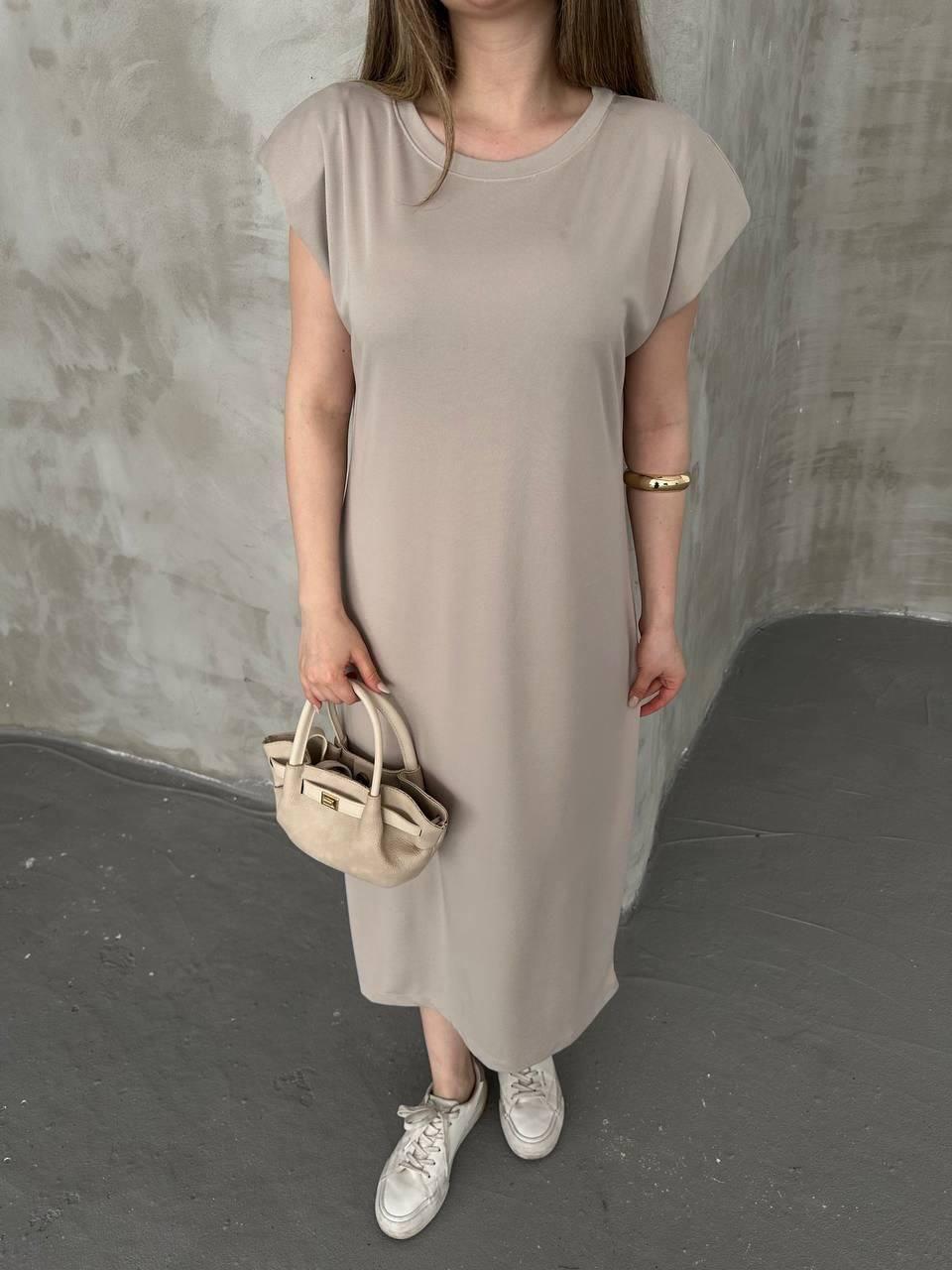 Oys. Vatkalı Modal Elbise