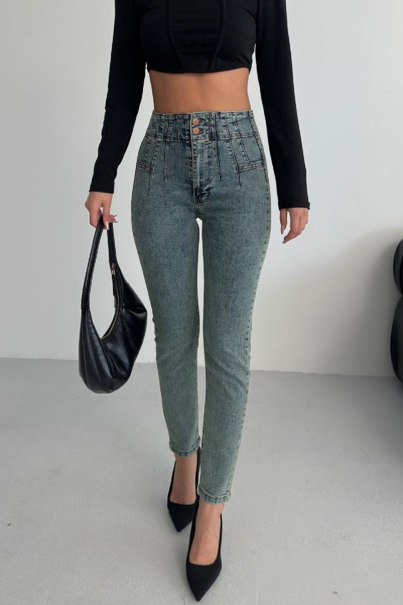 Pensli Skinny Kot Pantolon