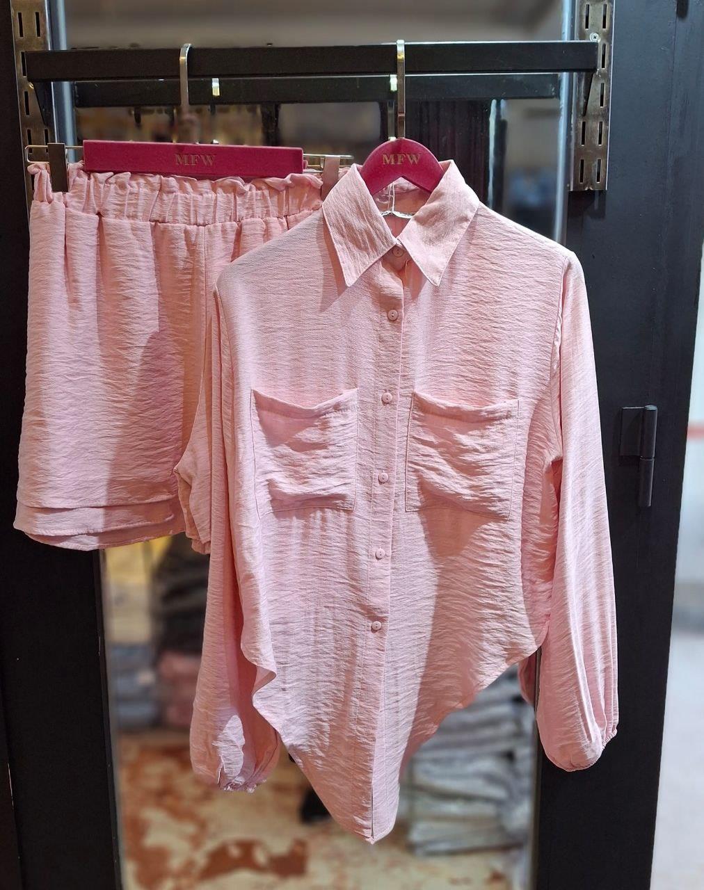 ZR Şort Gömlek Takım