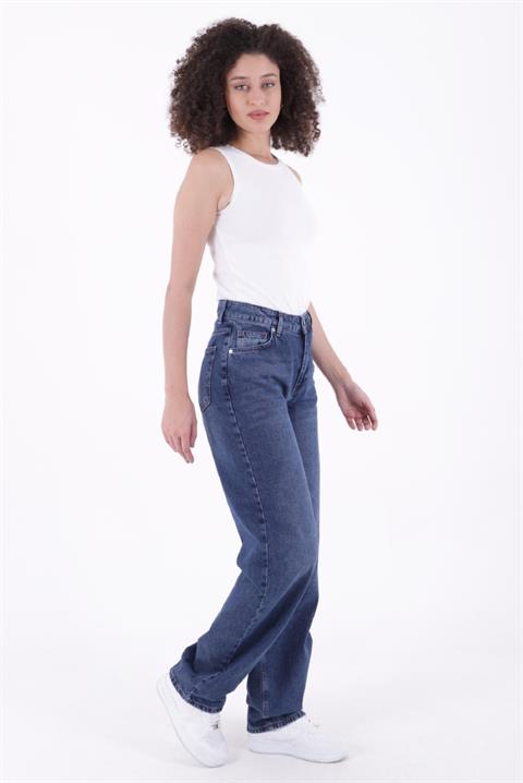 Dizi Pensli Baggy Kot Pantolon