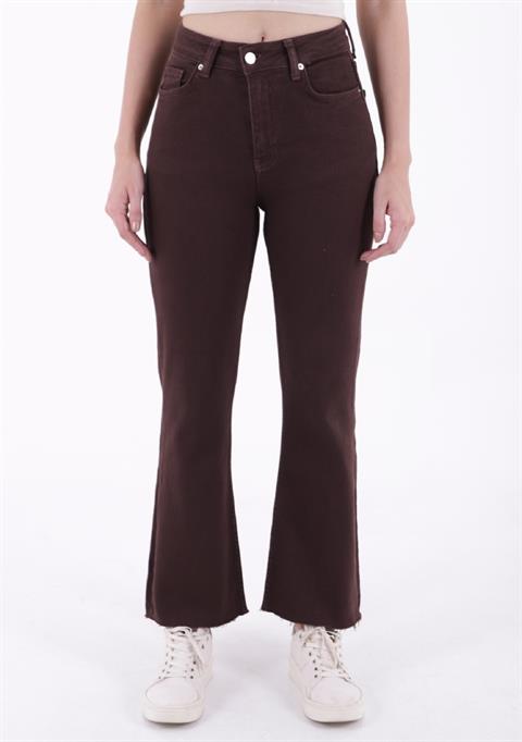 İspanyol Mom Fit Kot Pantolon