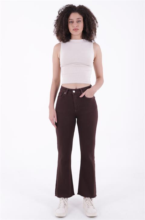 İspanyol Mom Fit Kot Pantolon