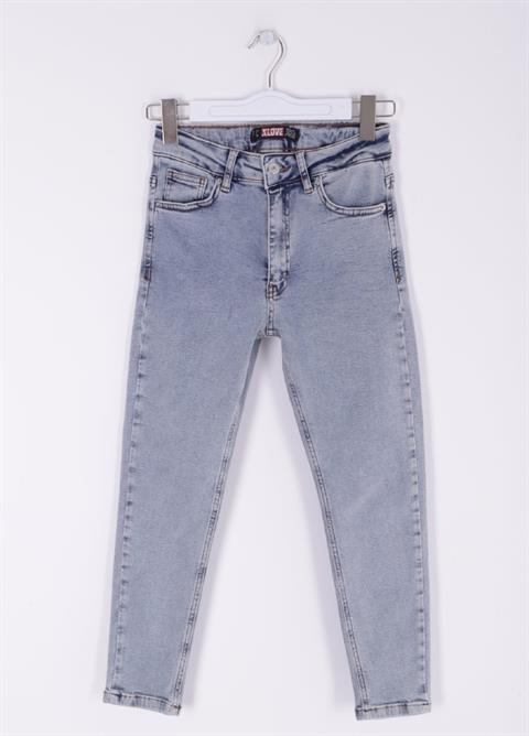 Kısa Boy Skinny Kot Pantolon