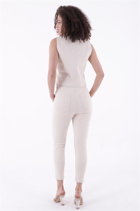 Kısa Boy Skinny Kot Pantolon