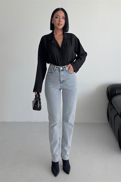 Mom Fit Kot Pantolon