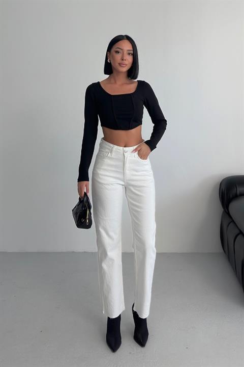 Mom Fit Kot Pantolon