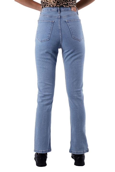 Önü Yırtmaçlı Mom Fit Jean