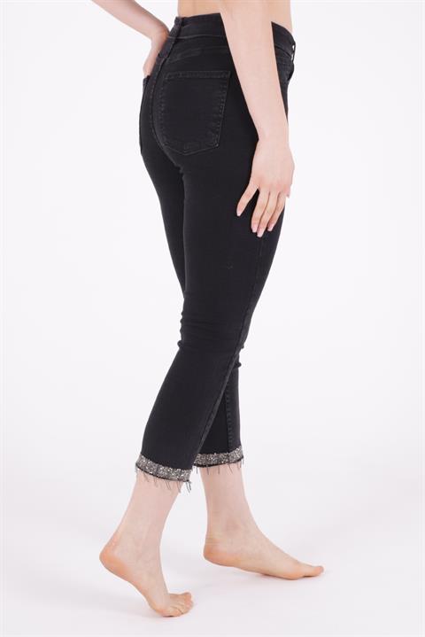 Paçaları Kemerli Pantolon