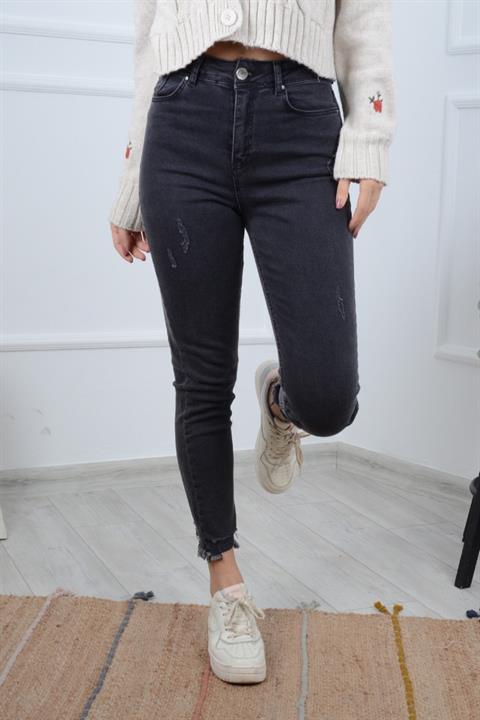 Paçası Mom Fit Kot Pantolon