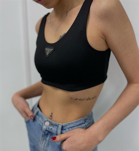 PRDA LOGO CROP TOP