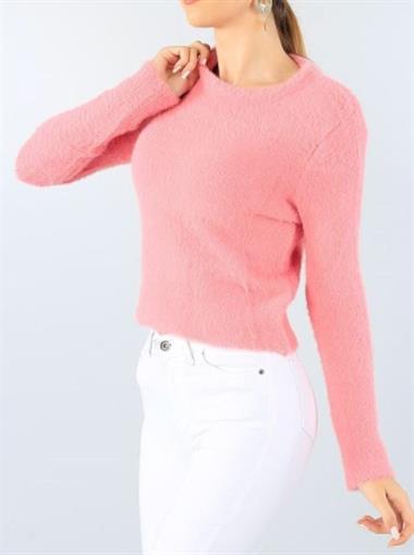 Crew Neck Soft Women's Sweater