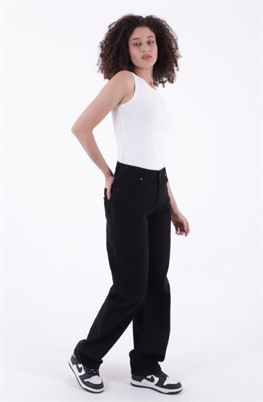 Dizi Pensli Baggy Kot Pantolon