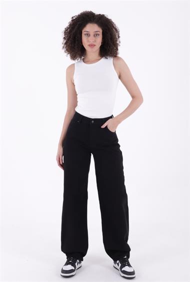 Dizi Pensli Baggy Kot Pantolon