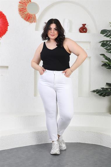 High Waisted Skinny Full Length Jean 515 (Mixed) (44-50)