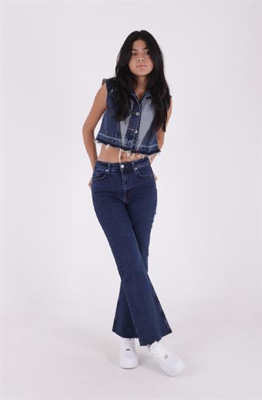 İspanyol Mom Fit Kot Pantolon