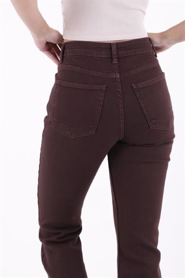 İspanyol Mom Fit Kot Pantolon