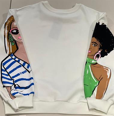 Fashion Printed Women's Sweat