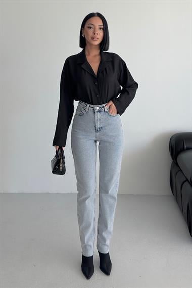 Mom Fit Kot Pantolon