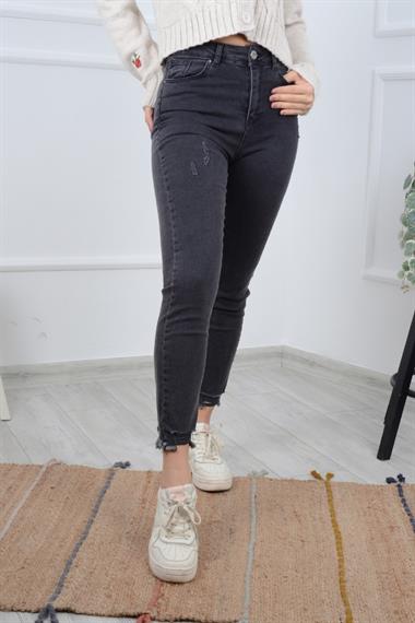 Paçası Mom Fit Kot Pantolon