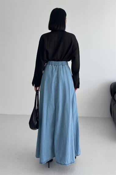 Volanlı Uzun Etek