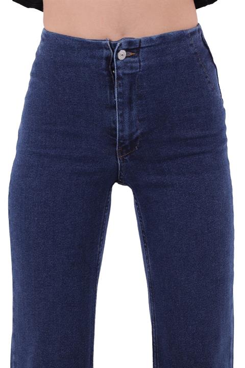 Wide Leg Jean with Dart and No Pocket Regular Dark Blue Regular Dark Blue (26-31)