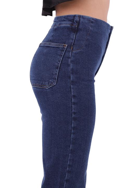 Wide Leg Jean with Dart and No Pocket Regular Dark Blue Regular Dark Blue (26-31)