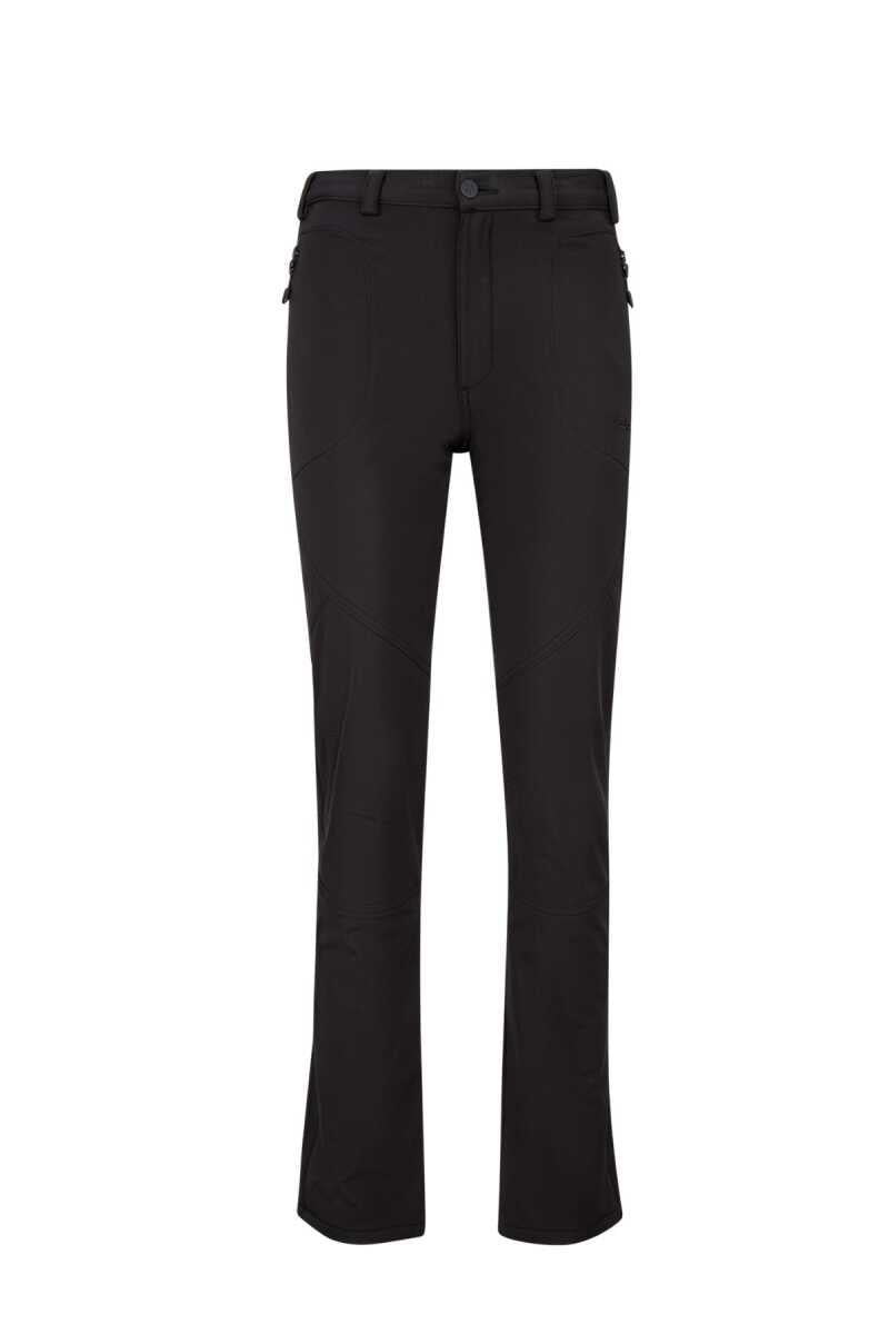 2AS Bosie İnce Softshell Kadın Pantolon Siyah