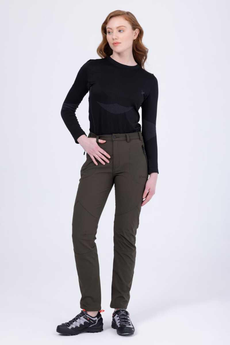 2AS Bosie İnce Softshell Kadın Pantolon Siyah