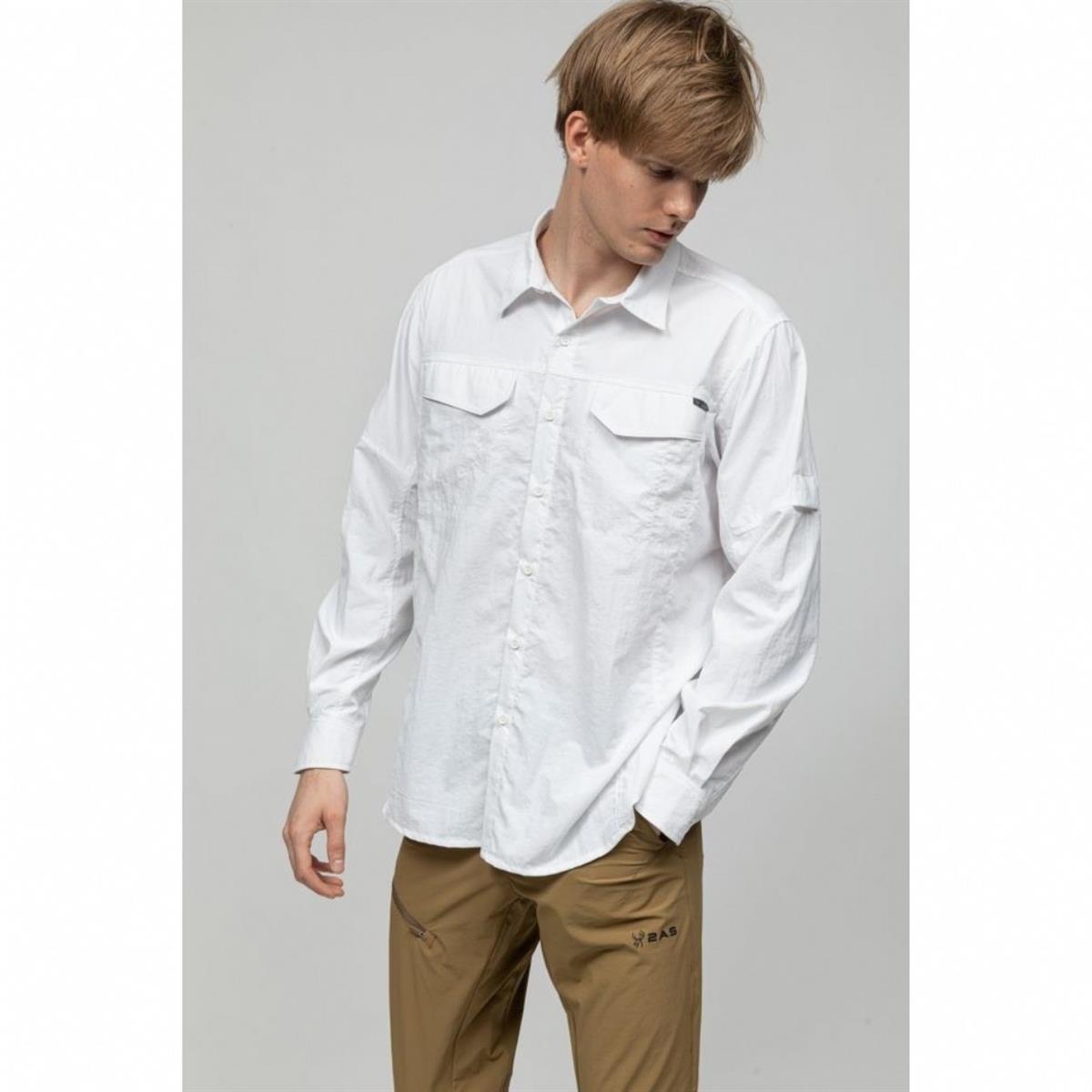 2AS Golovin Erkek Beyaz Gömlek