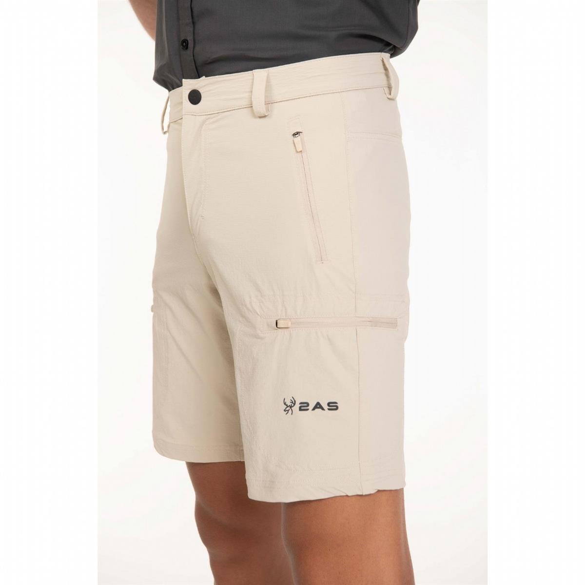 2AS Porto Erkek Krem Şort